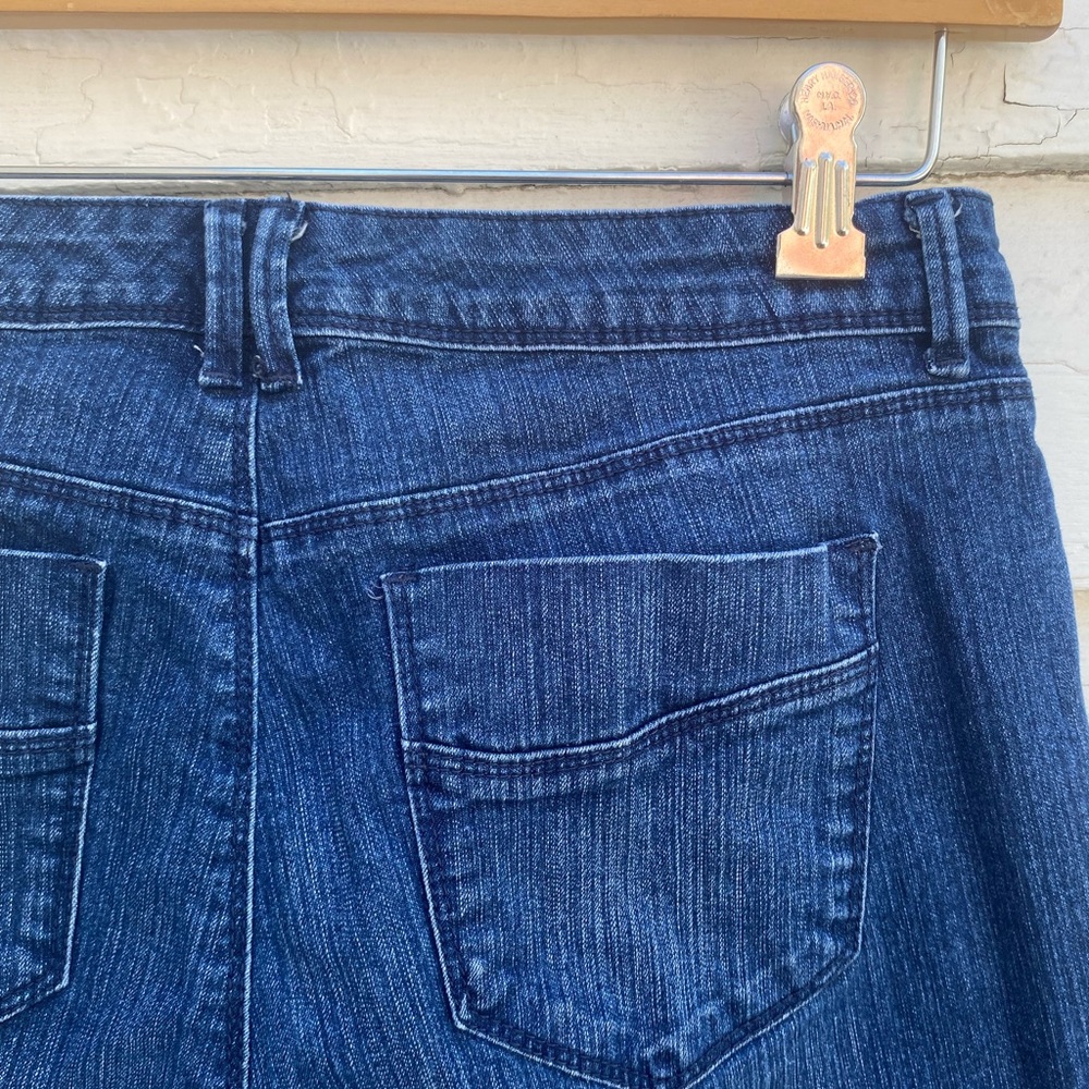Gloria Vanderbilt Blue Capri Jeans 8P - Picture 6 of 7